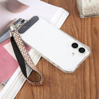 Sparkling Rhinestone Phone Charm Strap with Tether Pad — view 18
