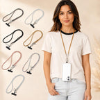 Flashing Square Phone Long Lanyard with Pad — view 9