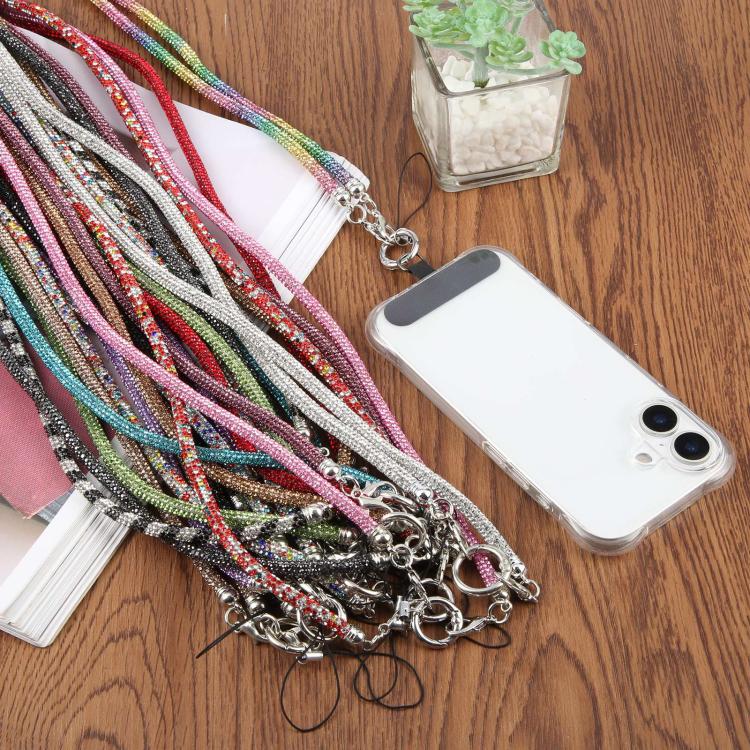 Sparkling Rhinestone Studded Long Phone Strap — view 19