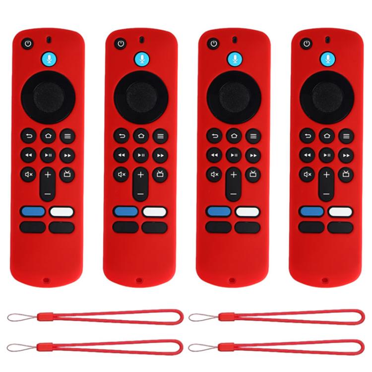 XDcase 4pcs Soft Silicone Protective Case with Mini Strap