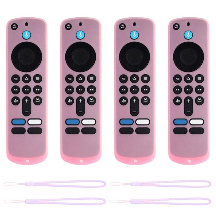 XDcase 4pcs Soft Silicone Protective Case with Mini Strap — Luminous Orchid