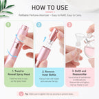 8ML Twist Up Portable Mini Refillable Perfume Atomizer — view 4