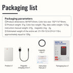 A3 One-key Ultra-thin AI Smart Voice Recorder Support AIREC-APP