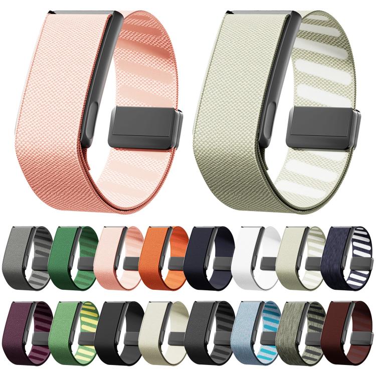 Metal Frame Integrated Magnetic Clasp Nylon Watch Band