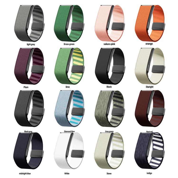 Metal Frame Integrated Magnetic Clasp Nylon Watch Band