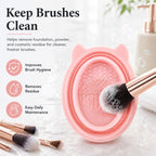 Rabbit Ear Makeup Tool Foldable Silicone Cleaning Bowl — view 7