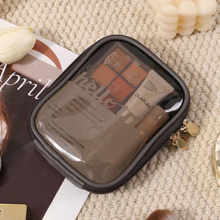 Portable High-Transparency Makeup Bag Mini Storage Bag — 15 x 12 x 4cm