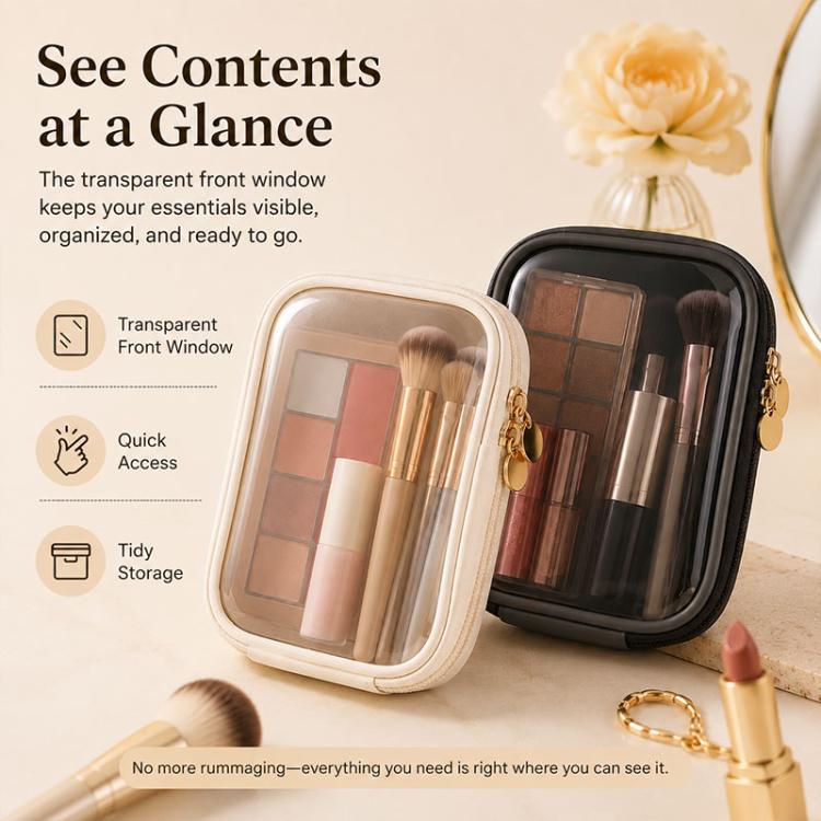Portable High-Transparency Makeup Bag Mini Storage Bag — view 5