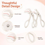 2pcs/Pack Portable Eyelash Curler, Wide Angle and Precision Combo Set — view 3