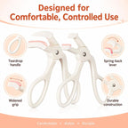 2pcs/Pack Portable Eyelash Curler, Wide Angle and Precision Combo Set — view 5