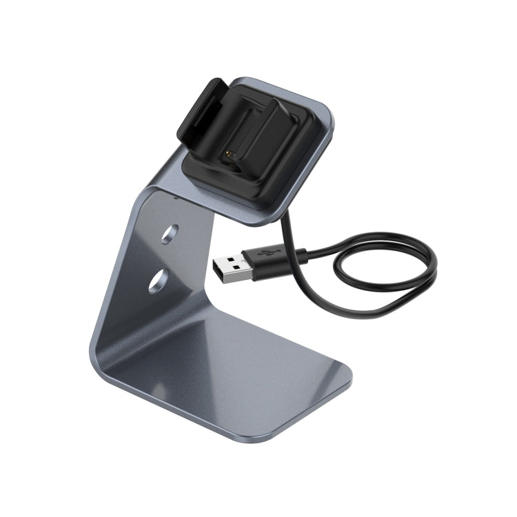 3 / 3 SE Universal Aluminum Alloy Charger Holder with Chip Protection, Support Fast Charging, For Fitbit Charge 4
