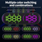 G26 Car GPS Display Head-Up Display Speedometer with Suction Cup Holder — view 7