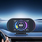 P27 Multi-functional LCD HD OBD2 GPS Gauge Speedometer