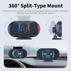P27 Multi-functional LCD HD OBD2 GPS Gauge Speedometer