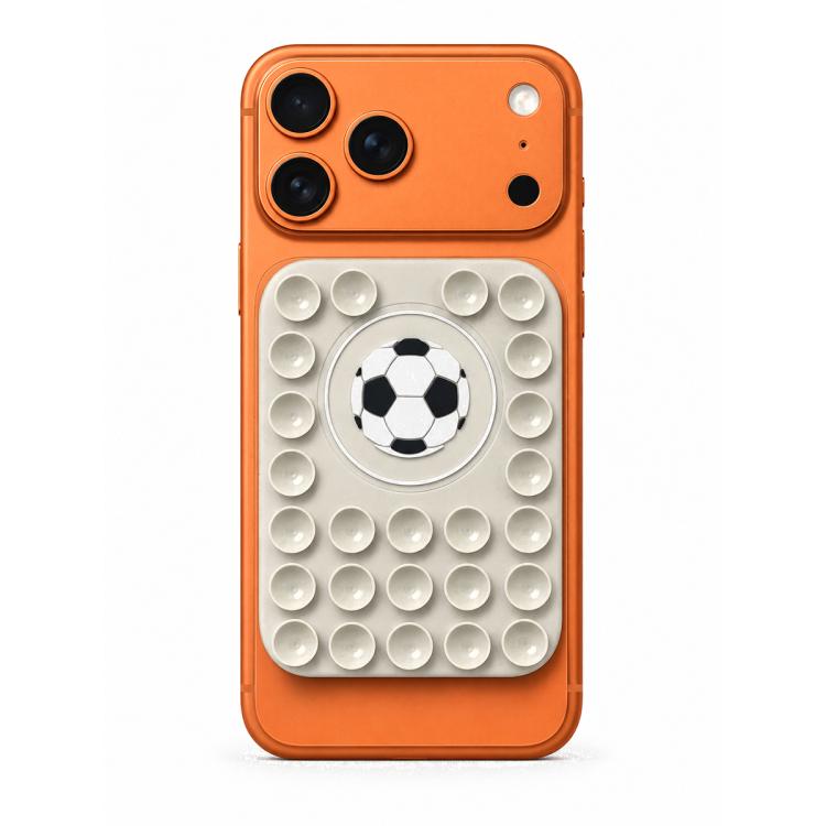 Football Reusable Silicone Magnetic Phone Holder