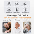 XY-601 Adjustable Volume Wireless Waterproof Doorbell Caregiver Call Button Kit — view 4