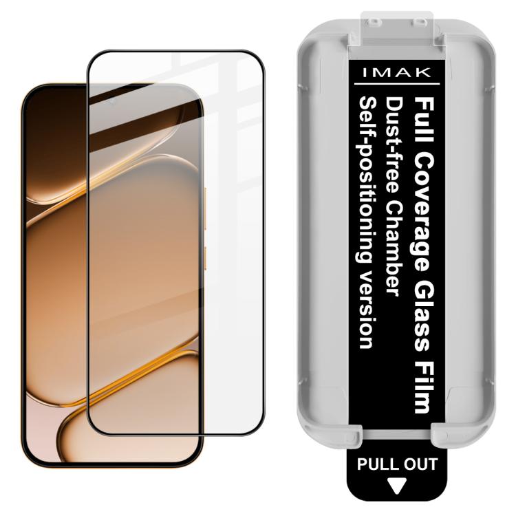imak Dust-free Chamber Locator Full Coverage Tempered Glass Film, Support Fingerprint Unlocking