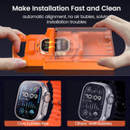 Easy Install Box Dust-Free Screen-printed Tempered Glass Film