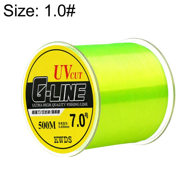 500m High Strength Nylon Monofilament Fishing Main Line — 4.0#