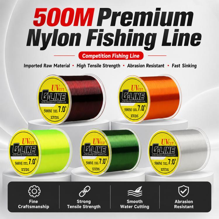 500m High Strength Nylon Monofilament Fishing Main Line