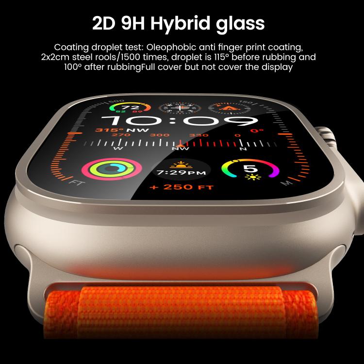2pcs Easy Install Box Dust-Free Screen-printed Tempered Glass Film