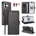 BETOPNICE Pearlescent RFID Vegan Leather Phone Case with Strap