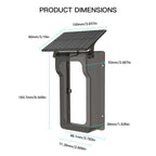 HC-002 Outdoor Solar Panel Charging Rain Cover Suitable For 013D Video Doorbell — view 7
