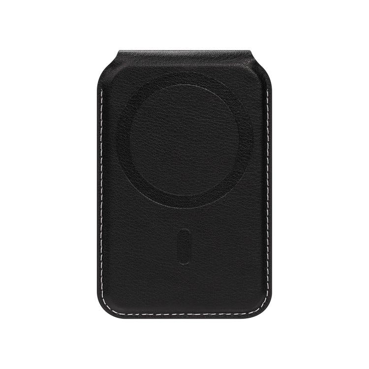 DUX DUCIS ERH Series Business Style Multi-Function RFID Magnetic Wallet Card Holder — Black Brown