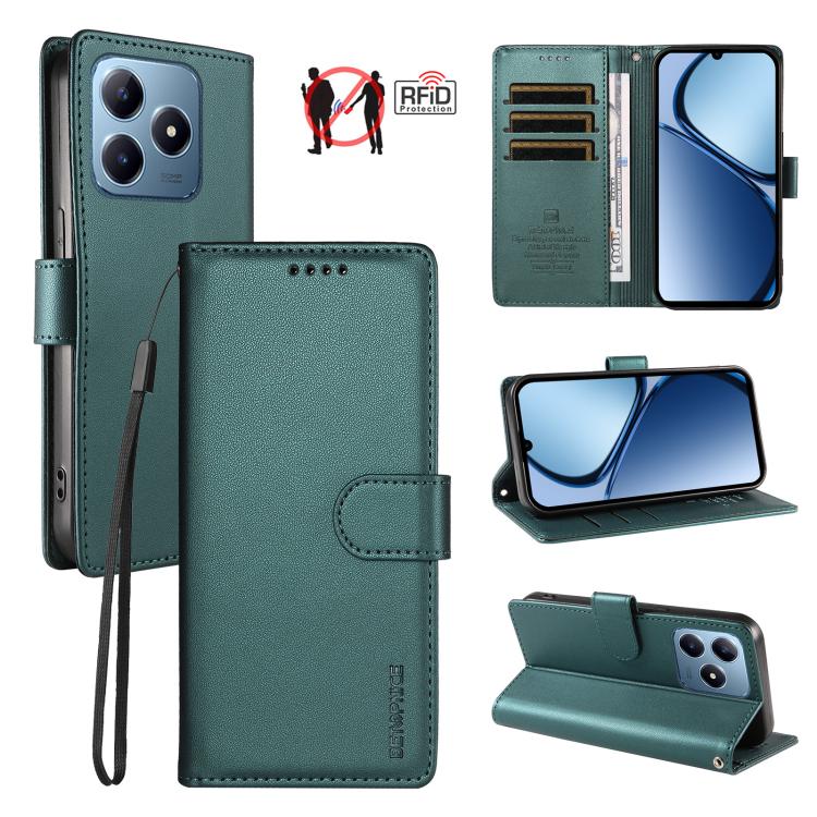 BETOPNICE Pearlescent RFID Vegan Leather Phone Case with Strap — view 52