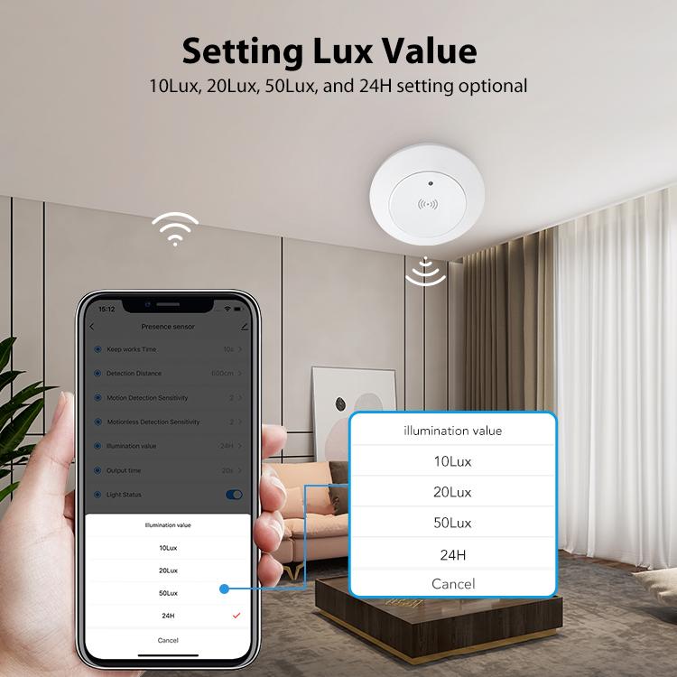 NEO NAS-PS10W WiFi Human Presence Sensor Pro Ceiling Mounting — view 13