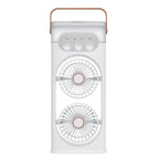 SL617 Dual-Head Humidifier Spray Cooling Fan
