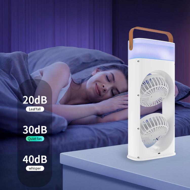 SL617 Dual-Head Humidifier Spray Cooling Fan — view 11