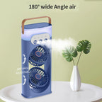 SL617 Dual-Head Humidifier Spray Cooling Fan — view 12