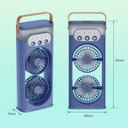 SL617 Dual-Head Humidifier Spray Cooling Fan — view 16