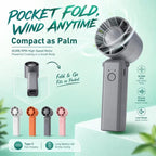 DF-93 Portable Three-Speed Adjustable Foldable Handheld Cooling Fan — view 7