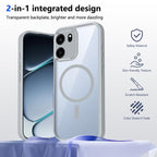 Matte PC Skin-feel Magnetic Shockproof Phone Case — For OnePlus Nord CE6 / Turbo 6V 5G