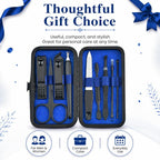 9pcs/Set Portable Stainless Steel Nail Clipper Manicure Tool Set — view 7