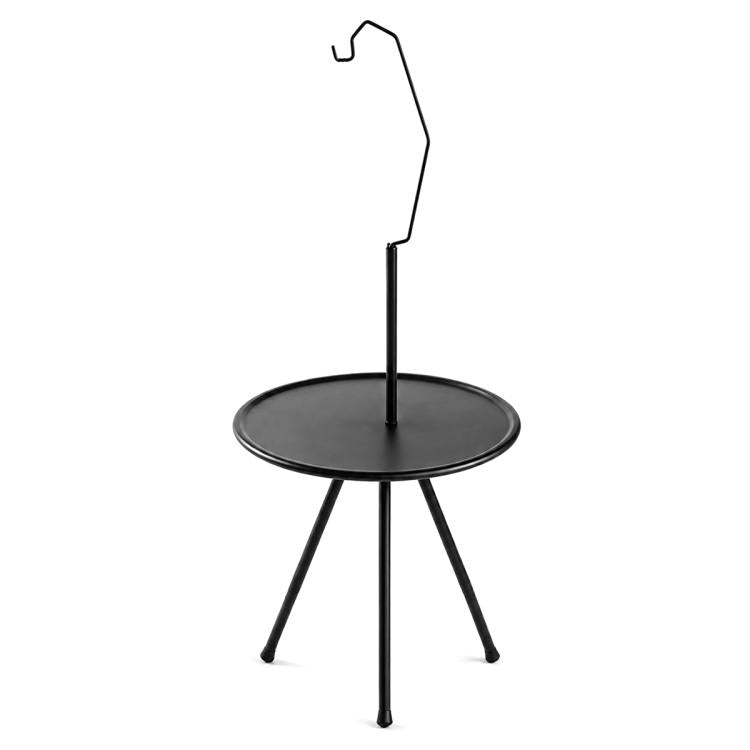 Outdoor Camping Small Round Table with 5-Level Height Adjustment — Base Version