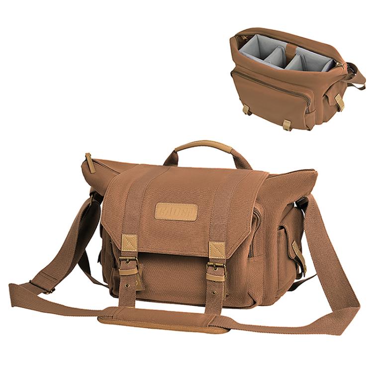 CADeN DSLR Camera Lens Canvas Messenger Bag Large Capacity Bag