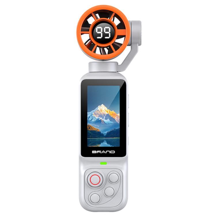 LK-035 Fan Gimbal Pocket Camera 1.97 inch 1080P HD Vlog Video Cam — Green