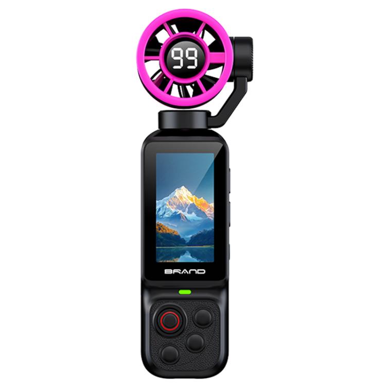 LK-035 Fan Gimbal Pocket Camera 1.97 inch 1080P HD Vlog Video Cam — White