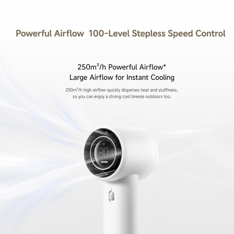 Xiaomi Mijia 100 Speed Stepless Handheld Fan — view 3