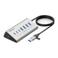 Blueendless Type-C / USB-C 2 in 1 Multifunctional HUB Docking Station UK Plug