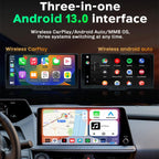 MMB Car Smart Box Wired to Wireless Android Auto CarPlay Adapter, 8GB+128GB Europe / Asia Version