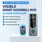 M20 High Definition Night Vision Wireless Two-Way Intercom Video Doorbell — M20(Black)