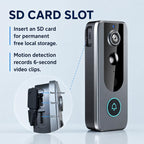 M20 HD Night Vision Wireless Two-Way Intercom Video Doorbell with Solar Power Rainproof Cover — view 6