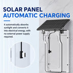 M20 HD Night Vision Wireless Two-Way Intercom Video Doorbell with Solar Power Rainproof Cover — view 11