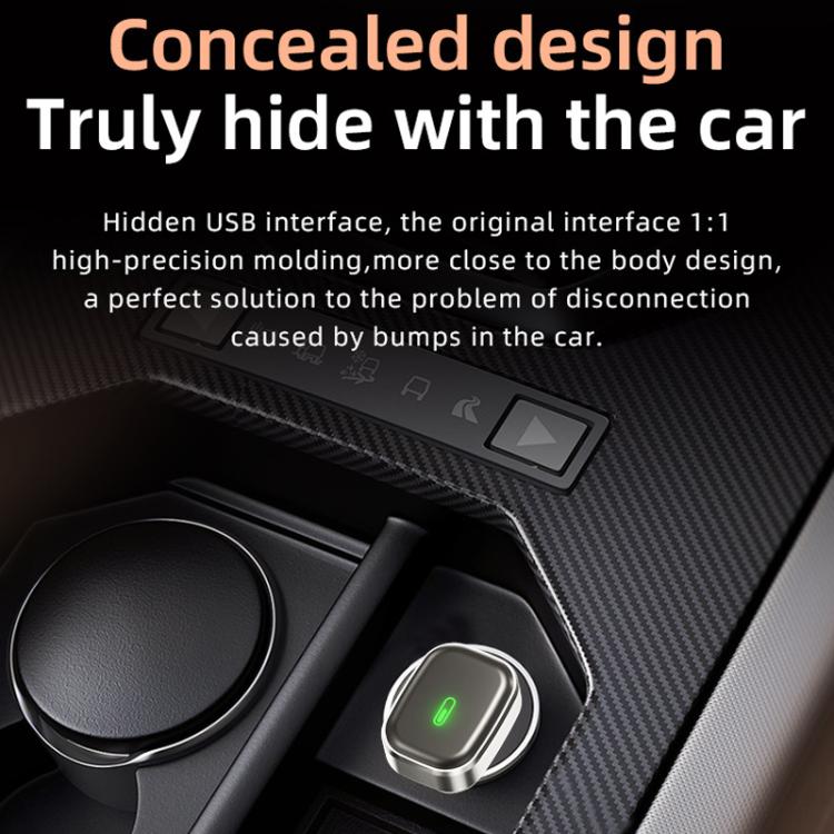 2 in 1 Car Smart Box Wireless Android Auto CarPlay Adapter
