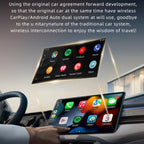 2 in 1 Car Smart Box Wireless Android Auto CarPlay Adapter