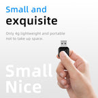 2 in 1 Car Thumb mini Smart Box Bluetooth5.4+WiFi6 Wireless Android Auto CarPlay Adapter